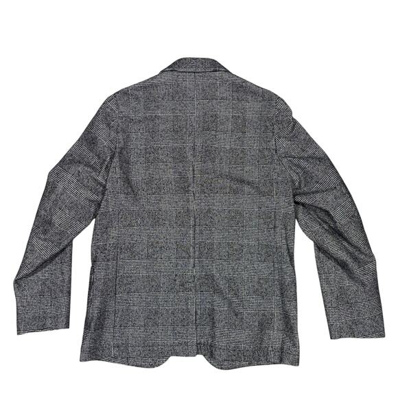 OFFICINE GENERALE ARMIE BLAZER FRENCH SIZE 48 US SIZE 38 GLEN PLAID - Picture 4 of 8